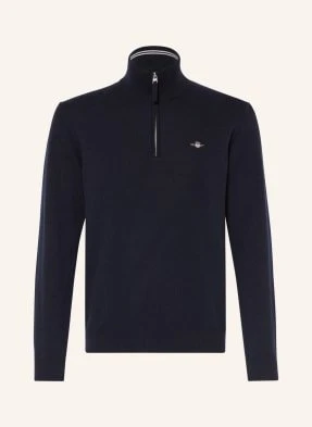 Gant Sweter Typu Troyer blau