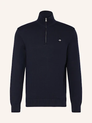 Gant Sweter Typu Troyer blau