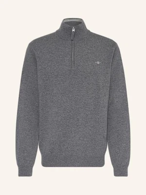 Gant Sweter Typu Troyer grau