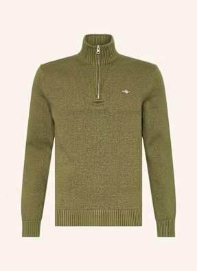 Gant Sweter Typu Troyer gruen