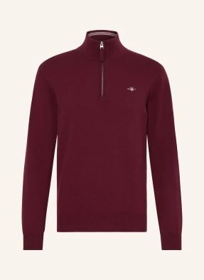 Gant Sweter Typu Troyer rot
