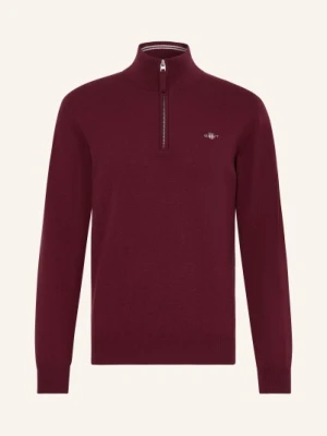 Gant Sweter Typu Troyer rot