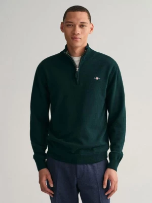 Sweter Z Wełny Jagnięcej Superfine Half-Zip GANT