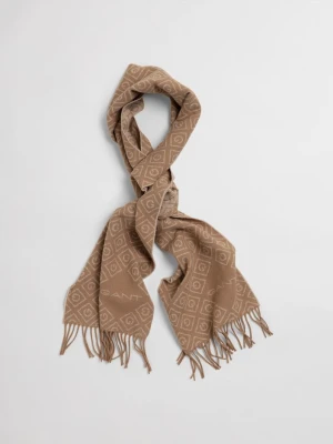 GANT szalik wełniany Iconic G