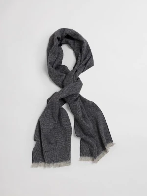 GANT Szalik Wzór W Jodełkę Unisex