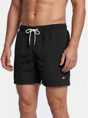 Gant Szorty kąpielowe 920026000 Czarny Regular Fit
