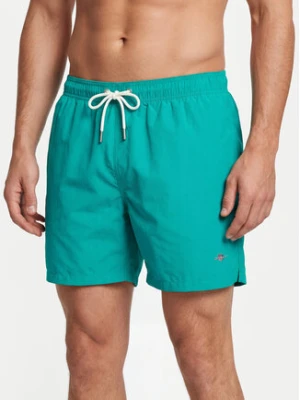 Gant Szorty kąpielowe 920026000 Turkusowy Regular Fit