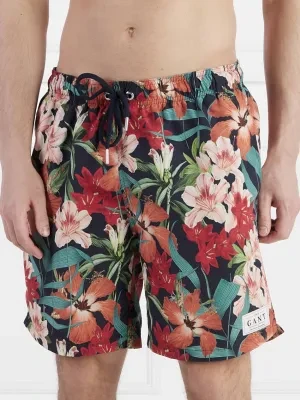Gant Szorty kąpielowe LC FLORAL PRINT | Classic fit