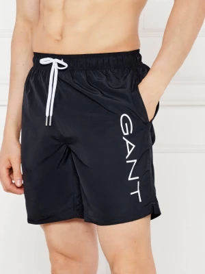 Gant Szorty kąpielowe | Regular Fit czarny