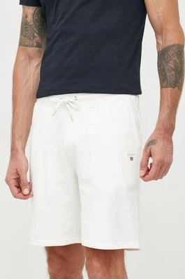 Gant szorty męskie kolor biały