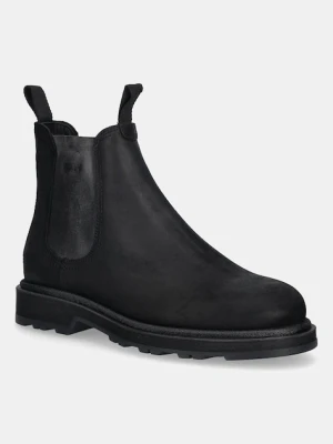 Gant sztyblety nubukowe Blisdor męskie kolor czarny 31651068