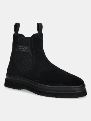 Gant sztyblety zamszowe Blistown męskie kolor czarny 31653138