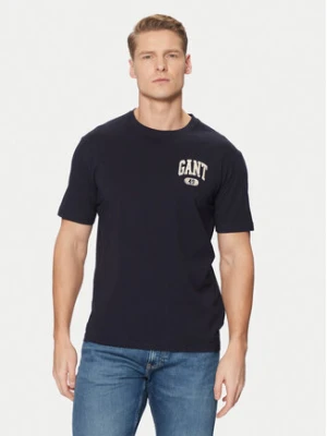 Gant T-Shirt 2003292 Granatowy Regular Fit