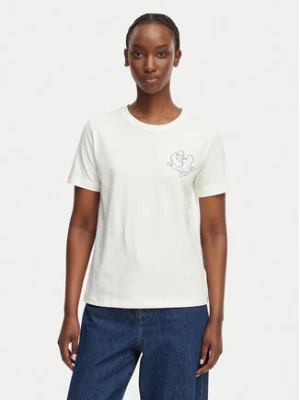 Gant T-Shirt 4201440 Biały Regular Fit