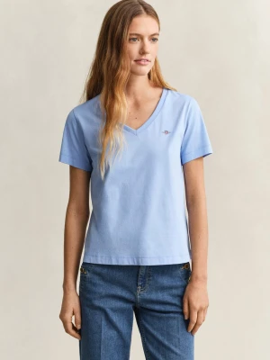 Zdjęcie produktu Gant T-shirt Kobiety Dżersej niebieski