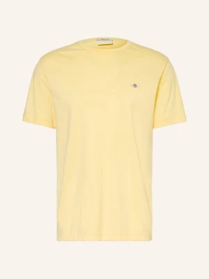 Gant T-Shirt gelb JASNOŻÓŁTY