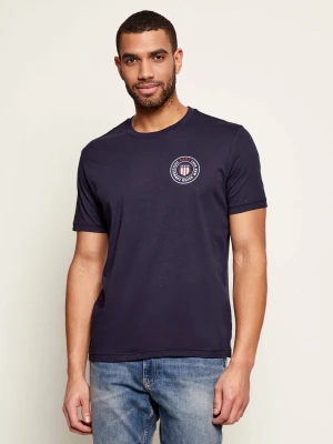Gant T-shirt GRAPHIC | Regular Fit granatowy