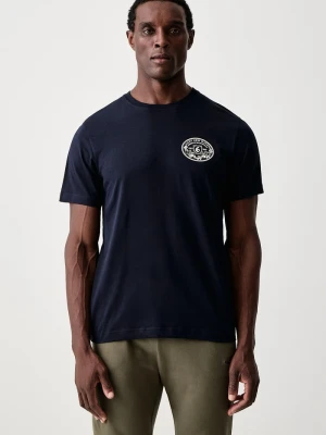 Gant T-shirt męski bawełniany granatowy