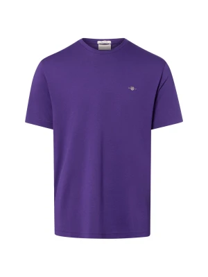 Gant T-shirt Mężczyźni Bawełna lila