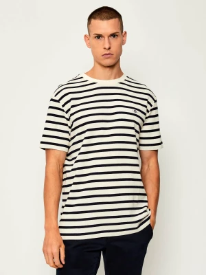 Gant T-shirt | Regular Fit kremowy