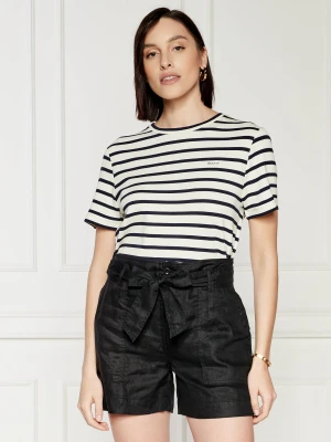 Gant T-shirt | Relaxed fit biały