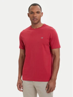 Gant T-Shirt Shield  2003184 Czerwony Regular Fit