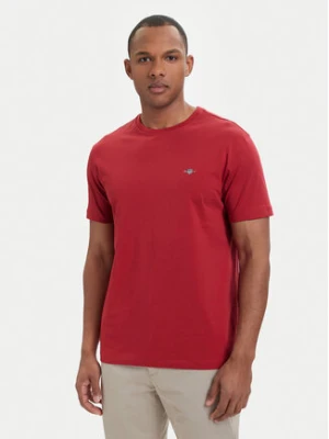 Gant T-Shirt Shield  2003184 Czerwony Regular Fit