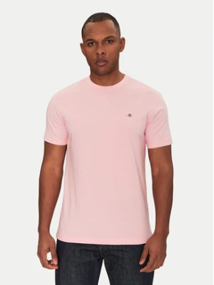 Gant T-Shirt Shield 2003184 Różowy Regular Fit