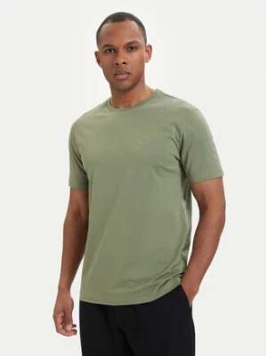 Gant T-Shirt Shield  2003184 Zielony ciemny Regular Fit