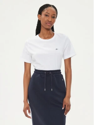 Gant T-Shirt Shield 4200200 Biały Regular Fit