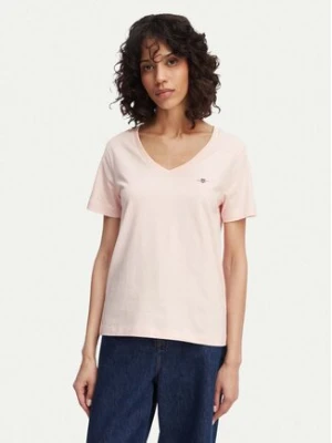 Gant T-Shirt Shield 4200750 Pomarańczowy jasny Regular Fit