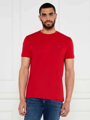 Gant T-shirt | Slim Fit czerwony