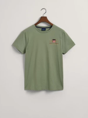 GANT T-shirt z haftowanym motywem Archive Shield