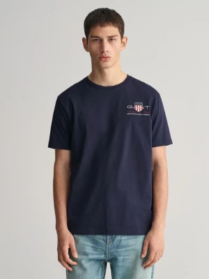 GANT T-shirt z haftowanym motywem Archive Shield