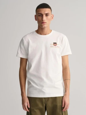 GANT T-shirt z haftowanym motywem Archive Shield