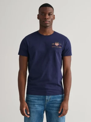 Zdjęcie produktu T-shirt z haftowaną tarczą GANT