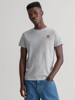 GANT T-shirt z haftowanym motywem Archive Shield