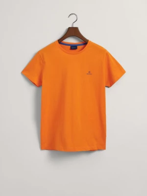 GANT T-shirt z logo w kontrastowym kolorze