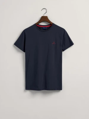 Zdjęcie produktu T-shirt z logo w kontrastowym kolorze GANT
