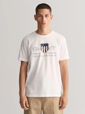 GANT T-shirt z motywem Archive Shield