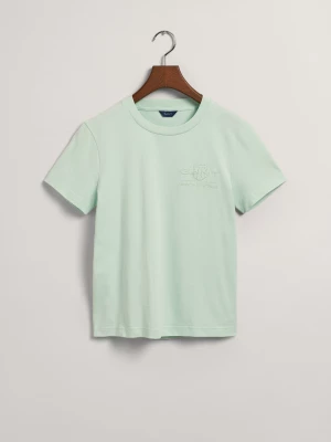 GANT T-shirt z motywem Archive Shield w tej samej tonacji kolorystycznej