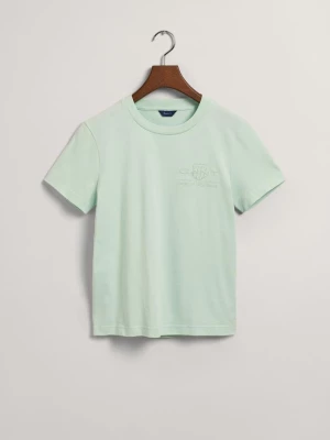 GANT T-shirt z motywem Archive Shield w tej samej tonacji kolorystycznej