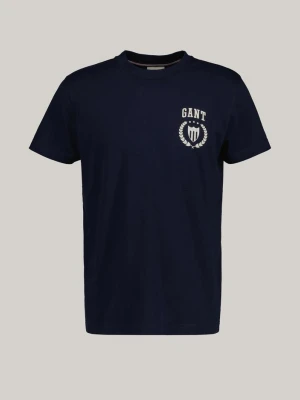 GANT T-shirt z motywem Crest Shield