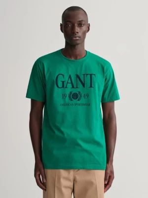 GANT T-shirt z motywem Retro Crest