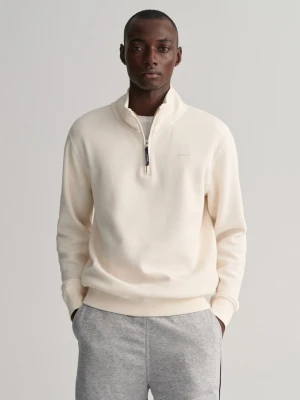 Teksturowana bluza rozpinana do połowy GANT