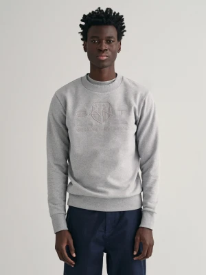 GANT Tonal Shield Crew Neck Sweatshirt