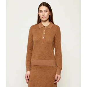 Gant Wełniane polo | Regular Fit