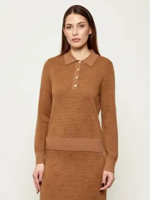 Gant Wełniane polo | Regular Fit