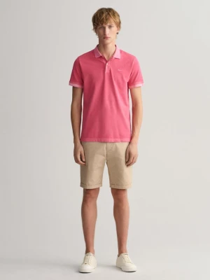 Szorty regular fit z efektem wypłowienia GANT