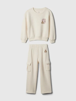 GAP 2-częściowy zestaw w kolorze kremowym rozmiar: 68/74